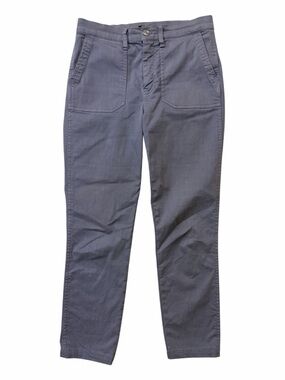 J. Crew Cotton Blend Gray Vintage Straight Cargo Pant